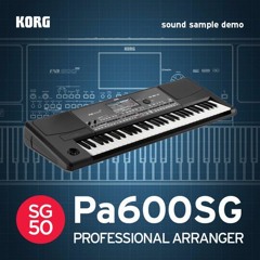 Korg PA600SG Keyboard Inang Style