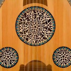 Oriental oud taqsim with rhythm tabla / tambourine تقاسيم عود شرقي مع طبلة / رق