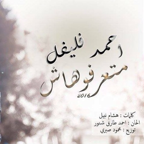 Ahmed Flefel - Mat3rfohash | احمد فليفل متعرفوهاش