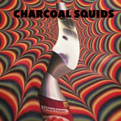 Lava Lamp -Charcoal Squids