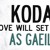 Artwork for Kodaline - Love Will Set You Free (As Gailge)