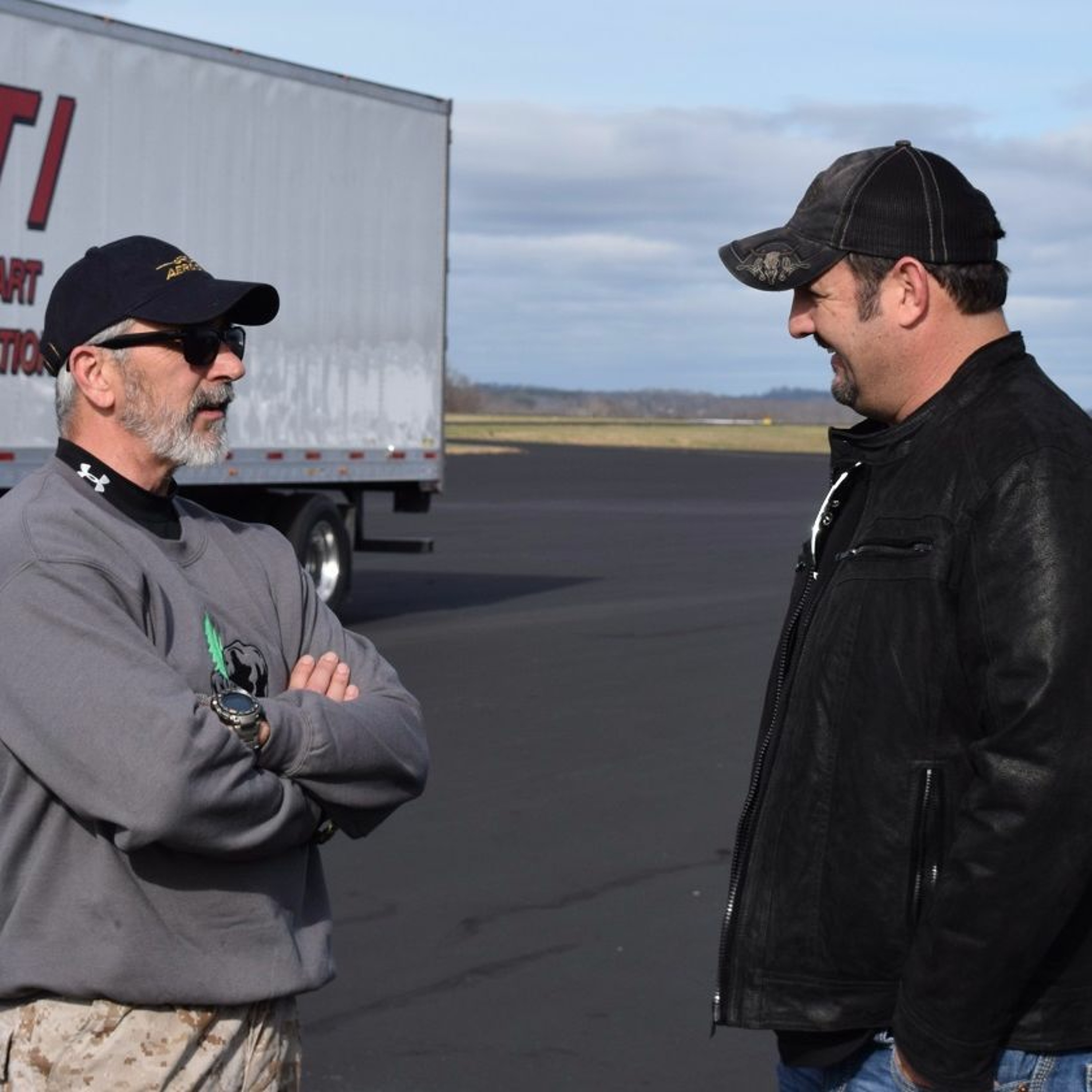 'Brothers of the highway': Aaron Tippin, Tony Justice in the studio in Nashville thumbnail