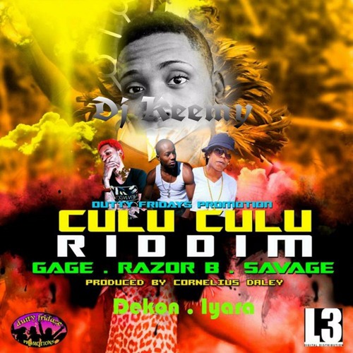 CULU CULU RIDDIM MIX  2016 DJ KEEMY 2015/2016