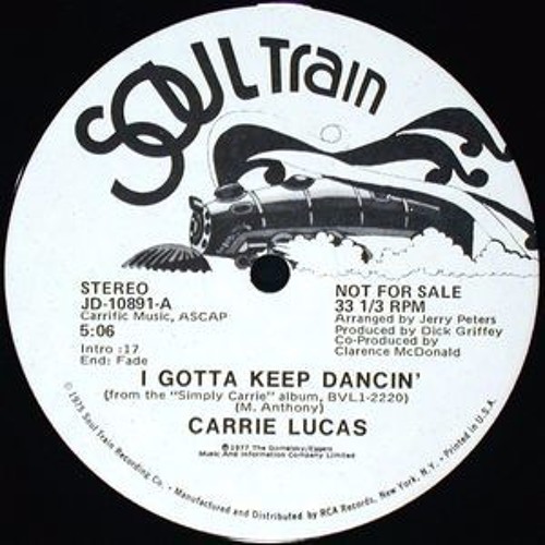 Carrie Lucas - I Gotta Keep Dancin' (Funkdamento Edit)