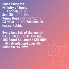 Rinse FM Podcast - Cartier w/ Twista DJ - 9th January 2016