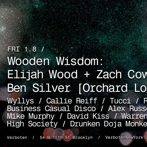 Live @ Wooden Wisdom, Verboten, 1/8/16