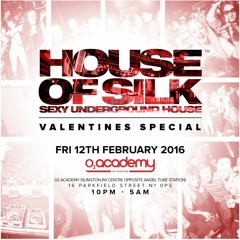 House of Silk (Part 12 )- Promo Mix by DJ  S - Valentines Special - Fri 12th Feb - 02 Academy