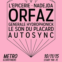 Le Son Du Placard - Live Act @ Metro Thiers (nov 2015)