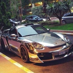 Chrome Porsche