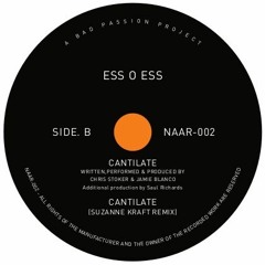 PREMIERE: Ess O Ess - Cantillate - Not An Animal Records