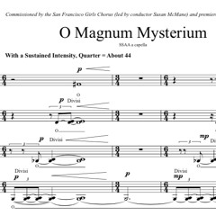 O Magnum Mysterium (San Francisco Girls Chorus)