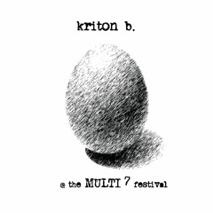 kriton b. - live @ the MULTI7 Festival in Berlin - April 25, 2014