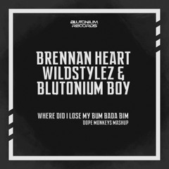 Brennan Heart, Wildstyles & Blutonium Boy - Where Did I lose My Bum Bada Bing (Mashup)