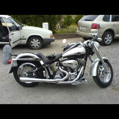 Harley Davidson Fatboy sound effects library