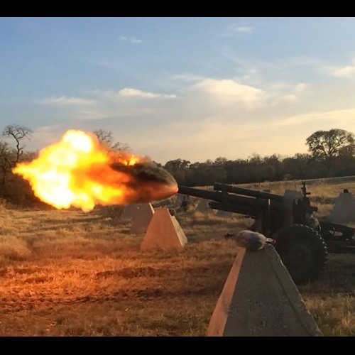105mm Howitzer sound effects library