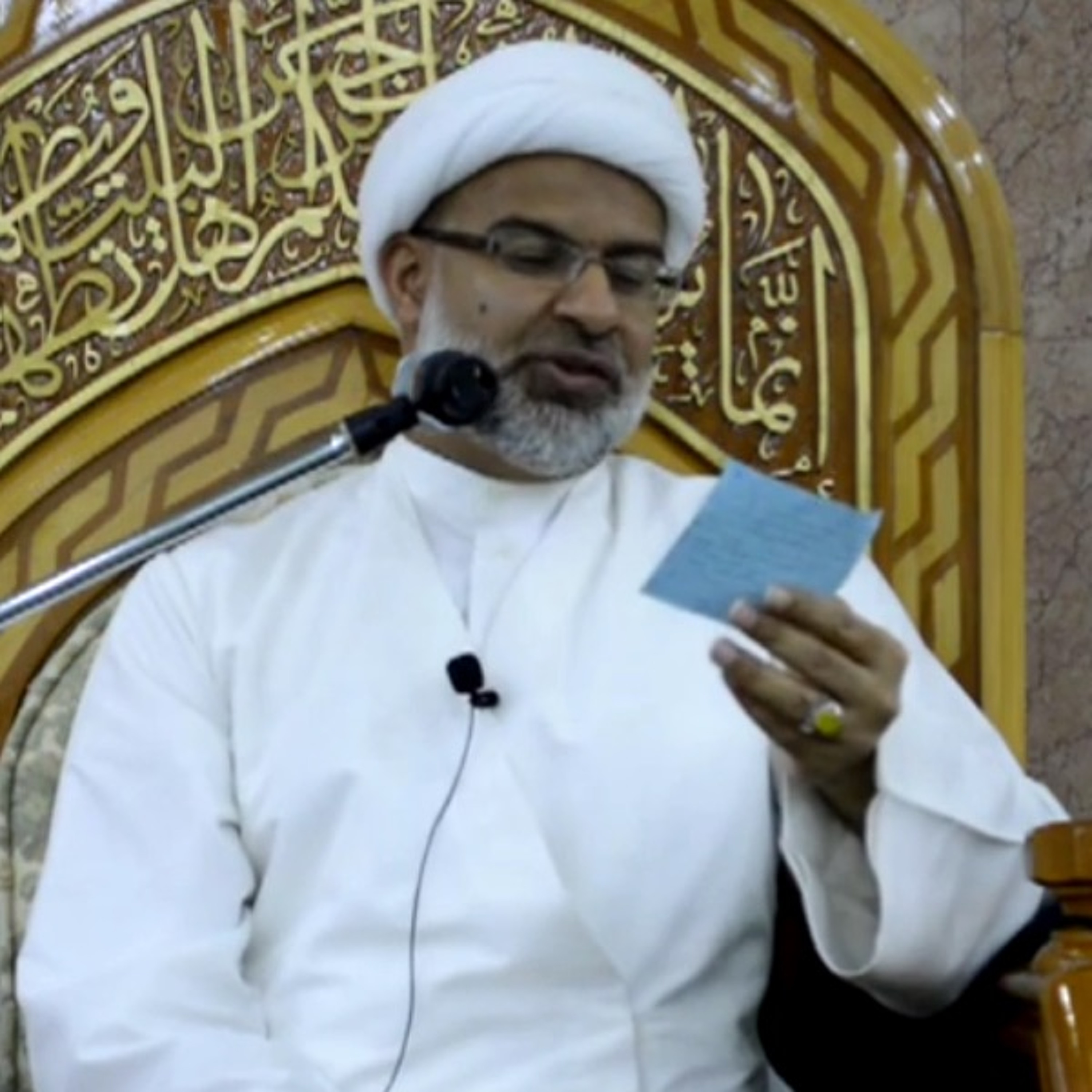 حُسْنُ الاستماع - سماحة الشيخ هاني البنّاء at مسجد أبي ذر الغفاري - بني جمرة - البحرين 8-1-2016