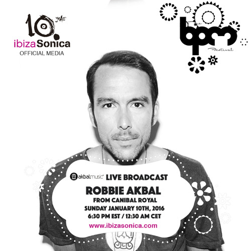 Robbie Akbal live at The BPM Festival 2016 @Akbal Music showcase