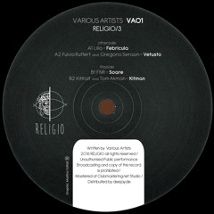 Lillo - Febricula (Original Mix) - Religio 003 VA (Vinyl Only)