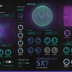 Eplex7 DSP Particle Collider SX7 Re-Synthesizer Demo 1
