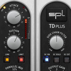 Transient Designer Plus Stereo - Drums Attack - Boost - Sustain - Cut