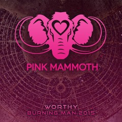 Worthy - Pink Mammoth - Burning Man 2015