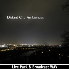 Distant City Ambiences Sound Library
