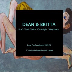 Don't Think Twice (Britta Phillips)