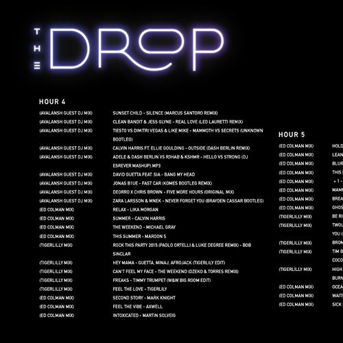 THE DROP (FOX FM 101.9) FEAT. AVALANSH || JAN 16TH 2016 ||