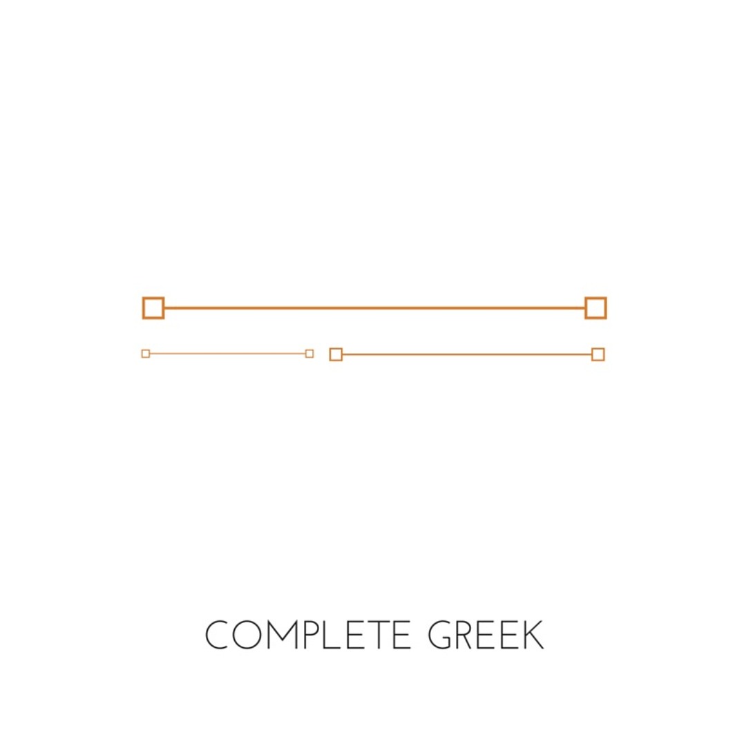 COMPLETE MEANING IN GREEK visual data 7