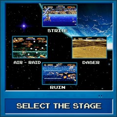 Thunder Force IV  サンダーフォースIV - Course Select [Menu] [Technosoft] [1992]