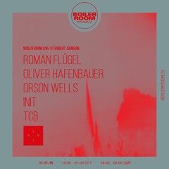 Oliver Hafenbauer Boiler Room Live at Robert Johnson DJ Set