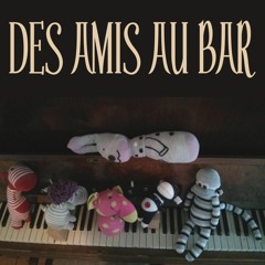 Des amis au bar