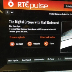U-Ness & JedSet "Feels Like" Premiere For Niall Redmond Dig.Groove On RTE Pulse Ireland