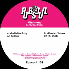 A1. Minimono - Buddy Now Buddy