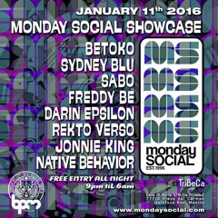 Native Behavior Live @ BPM Festival 01 11 16 (Monday Social - Club Tribeca)