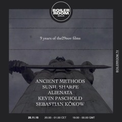 Boiler Room - the29nov's 9th Anniversary