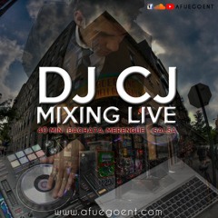 DJ CJ Mixing Live - 40 MINS - Bachata, Merengue & Salsa