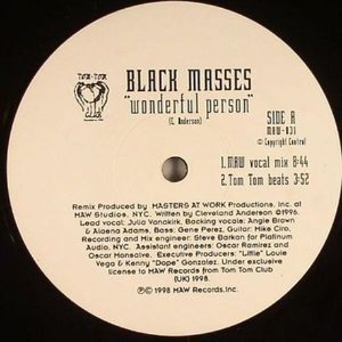 Black Masses - Wonderful Person (Wonderful Brazil Dub)