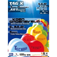 Koen Groeneveld DJ Set @ Tag X Artheater Köln Germany 5-6-2010