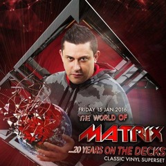 DJ Matrix - The World Of...  20 YEAR LIVE VOODOO VINYL SET
