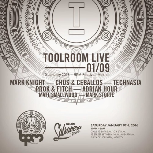 Adrian Hour Live @ The BPM Festival 2016 /Toolroom Live