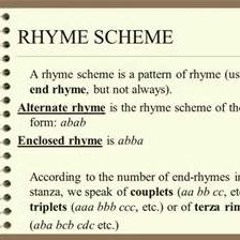Subject Rhyme