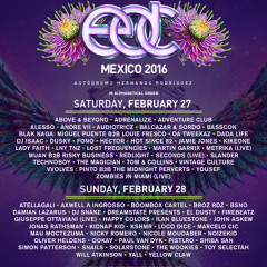 EDC Mexico 2016 Playlist — Locals Only Edition