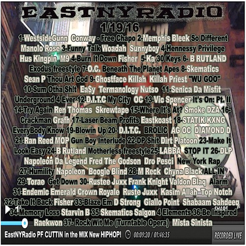 ENYR 1:19:16 Pf Cuttin In The MIX!