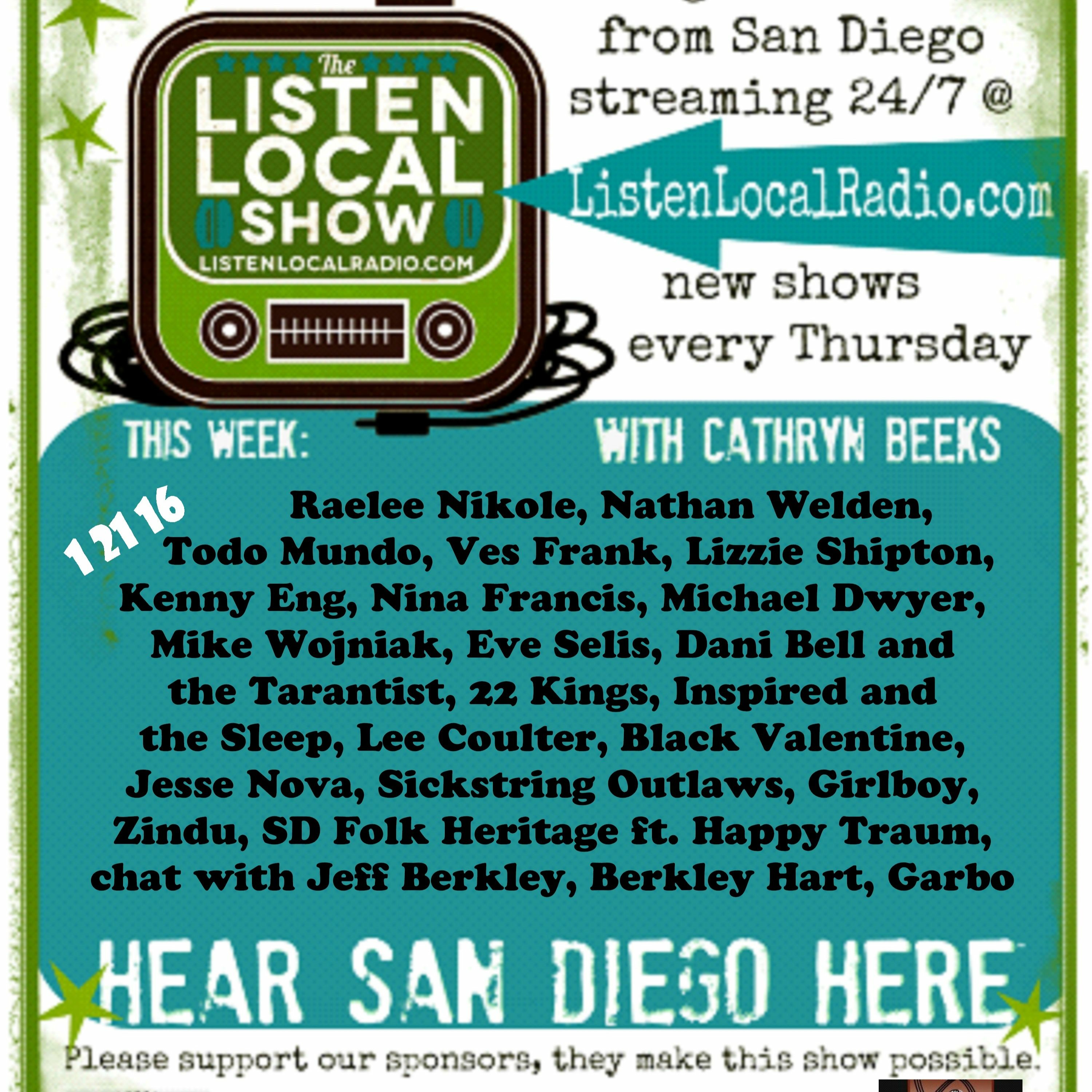 The Listen Local Show 1 21 16 episode artwork