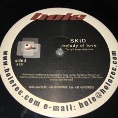 Melody Of Love (Remix Terry Hunter) *made of vinil - Skid