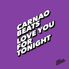Love You For Tonight (Hot Source Records) OUT NOW