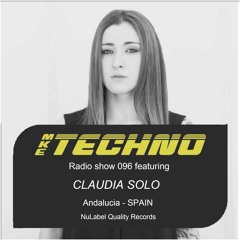 MKE TECHNO RADIO SHOW 096 Featuring CLAUDIA SOLO On Method Radio 01 18 2016
