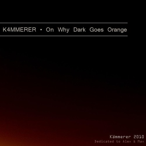 Chillout In Space - On why Dark goes Orange, Chapter I - 1 Hour Zero Gravity Mix