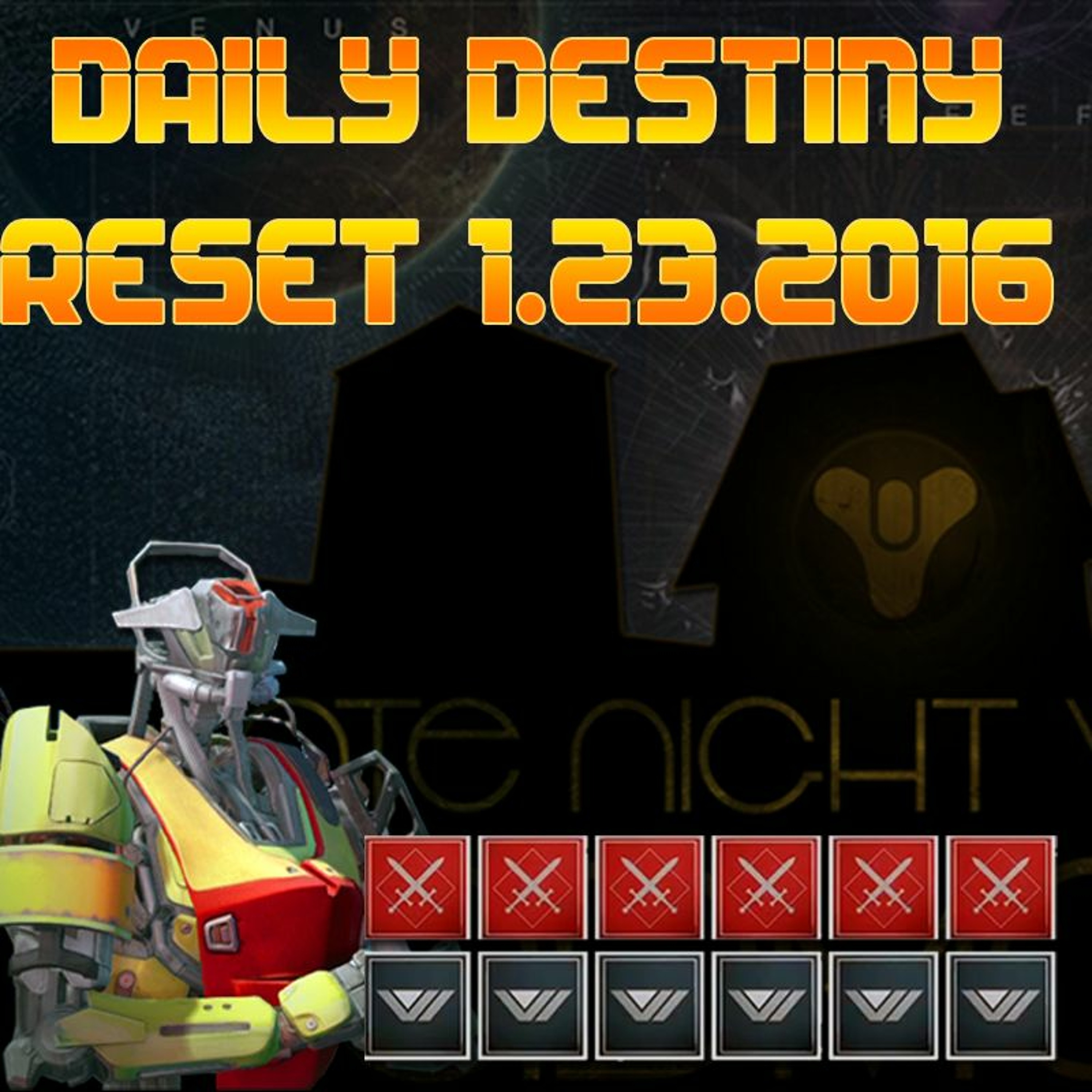 Daily Destiny Reset